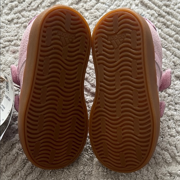 Infant/Toddler’s Adidas VL Court 3.0 Pink Sneakers - Picture 6 of 8